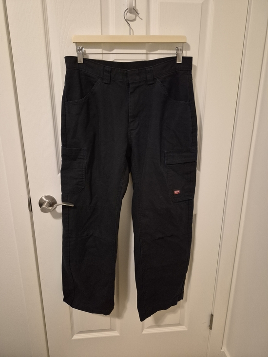 Red Kap Other - Black Men's Cargo Pants with Utility Pockets